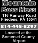 Mountain Boss Hoss Address aand Phone Number
