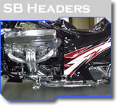 Mountain Boss Hoss Small Block Header Features
