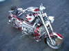 606 Donovan bike with a blower scoop