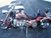 606 Donovan bike with a blower scoop