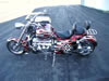 606 Donovan bike with a blower scoop